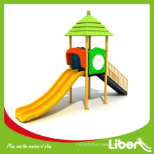 EN1176-Certified Double Slides Pequeño Juego de Juego Kids Outdoor para Kindergarten